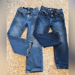 Old Navy Jeans Toddler Boys 5 Straight Built In Flex Adjustable Waist